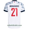 FC Bayern München Lucas Hernandez 21 Tredje 2021-22 - Herre Fotballdrakt